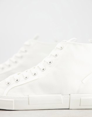 asos white canvas shoes
