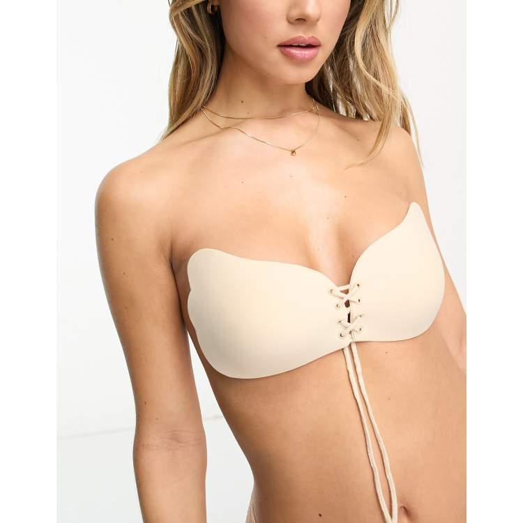 Stick on cleavage enhancing on sale bra