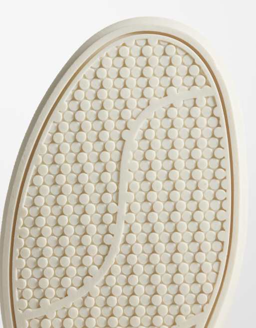ASOS DESIGN lace up dressy sneakers in mole faux suede, 5 of 5