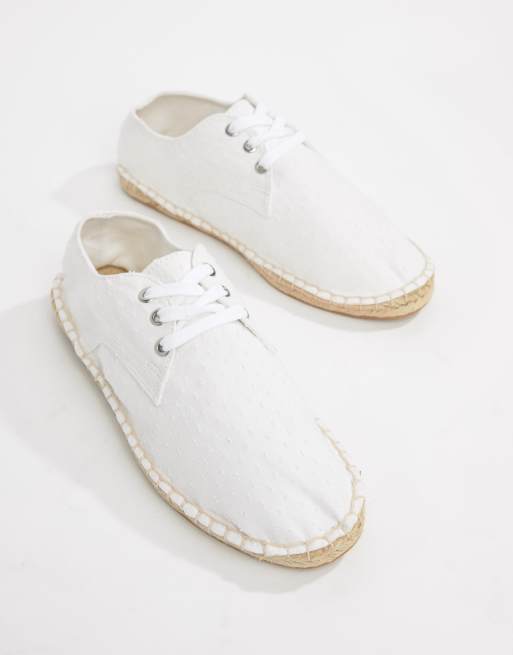 Asos white hot sale espadrilles