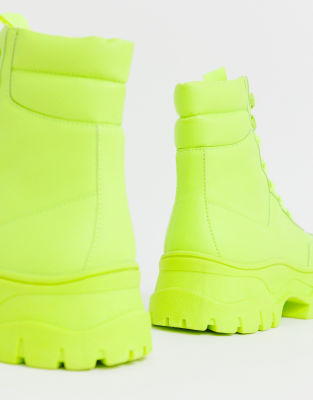 asos lime green shoes