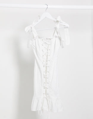 asos dresses white lace