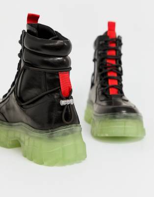 asos lime green shoes