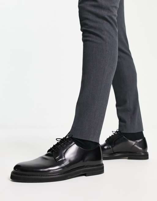 Asos black best sale mens shoes