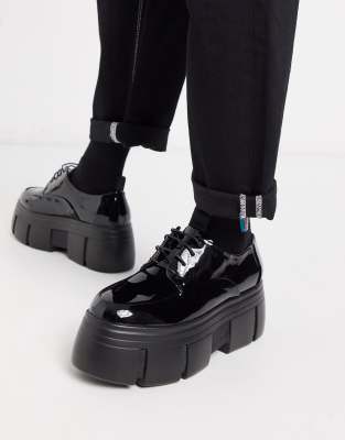 asos patent leather shoes