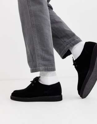 asos black suede shoes