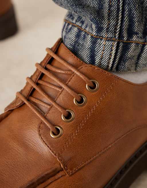 Asos mens tan shoes deals