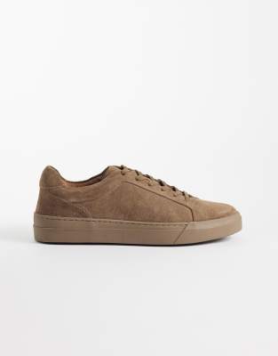 Asos Design Lace-up Sneakers In Multi