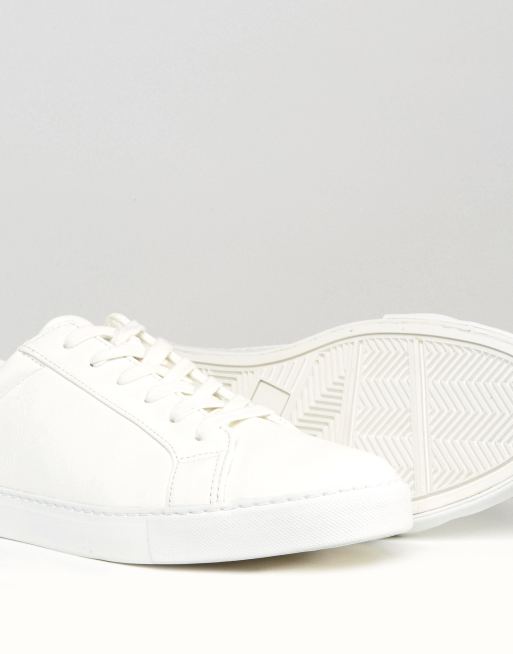 Mens white hot sale trainers asos