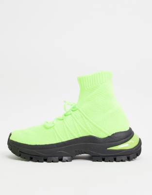 lace up sock sneakers