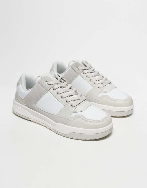 ASOS DESIGN lace up trainers in beige , 3 of 5