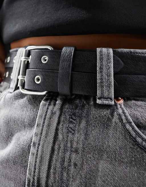 ASOS DESIGN – Lågmidjeskärp till jeans med dubbla spännen , 4 av 4