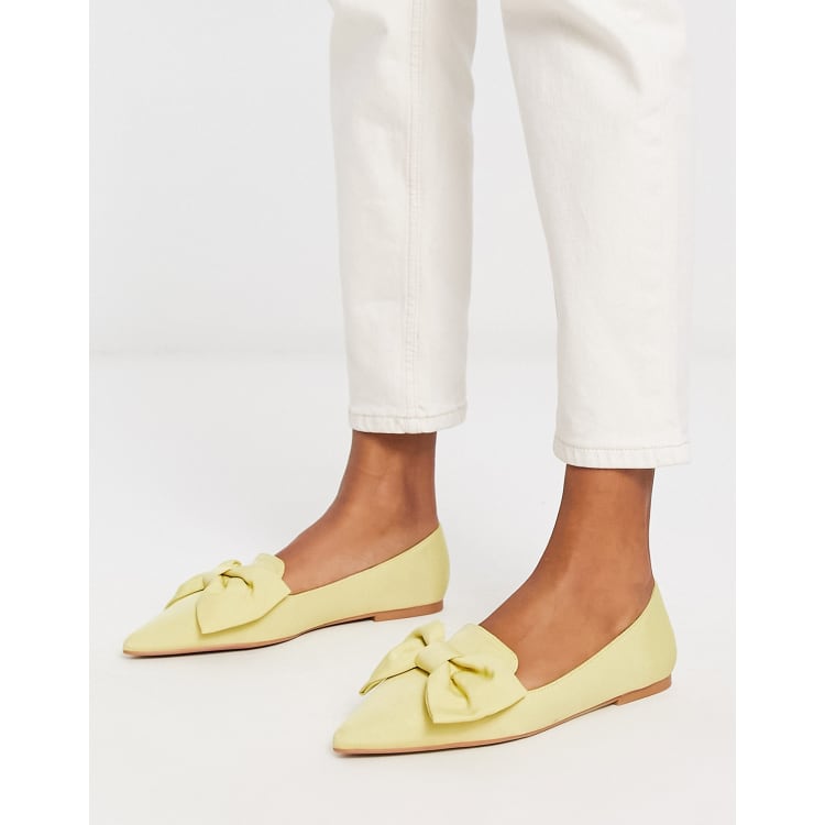 Yellow shoes 2024 womens flats