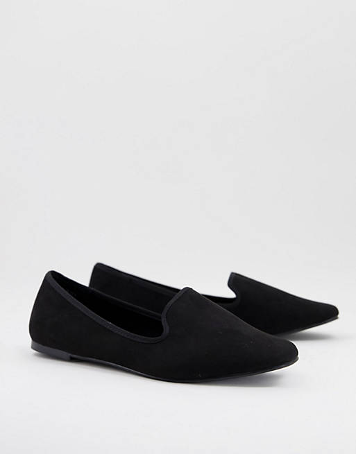  Flat Shoes/Lakeside slipper ballet flats in black 