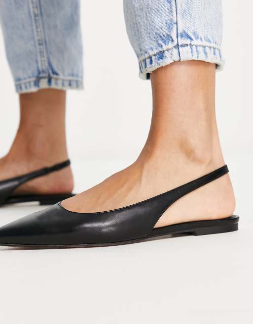 Asos slingback outlet flats