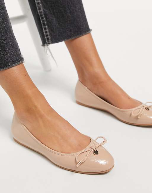 Beige 2025 ballet flats