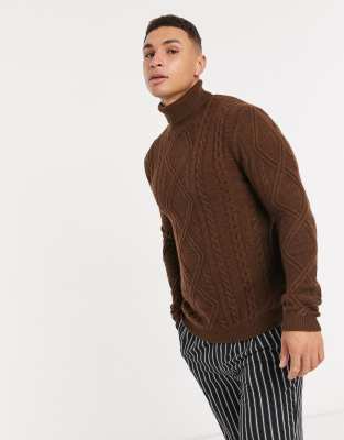 asos mens roll neck jumper
