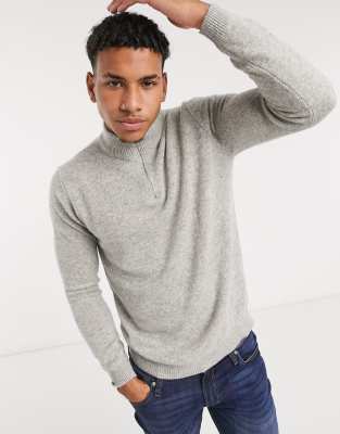 asos zip jumper
