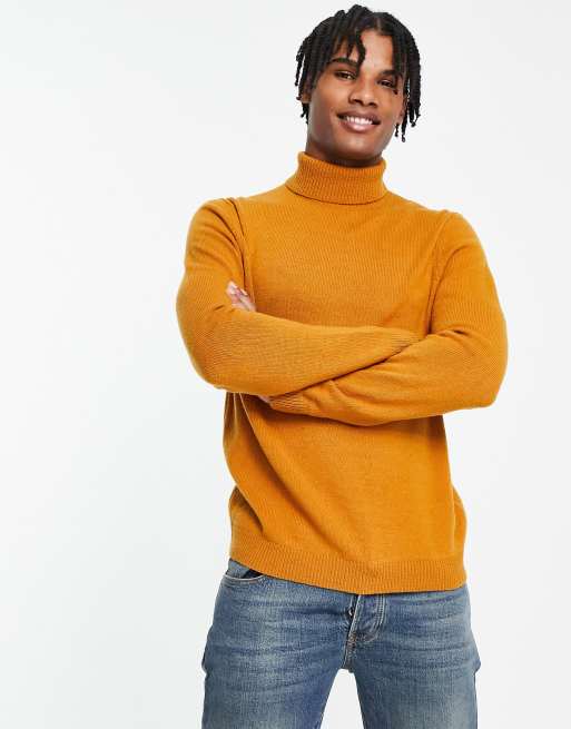 Mustard turtleneck shop jumper