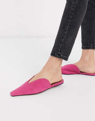 pink mules