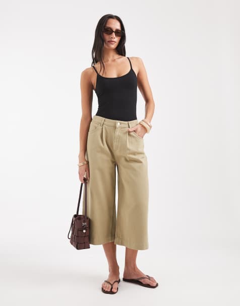 ASOS DESIGN lång bermudashorts i sandtvätt - view 1