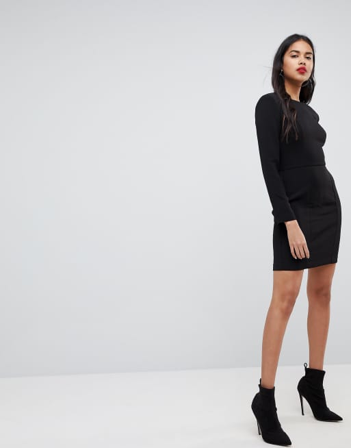 ASOS DESIGN – Langärmliges Minikleid mit Abnähern, 4 von 4