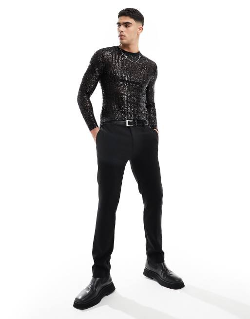 Asos sequin shirt 2025