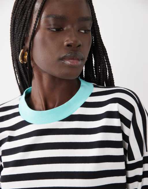 ASOS DESIGN langärmliges T-Shirt mit Streifen, 2 von 4