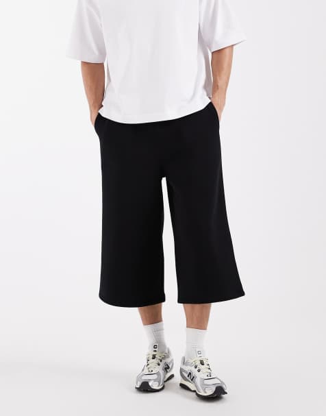 ASOS DESIGN - Lange short in zwart - view 1