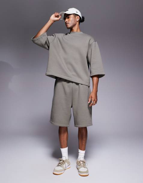 ASOS DESIGN – Längere Shorts in Khaki - view 1