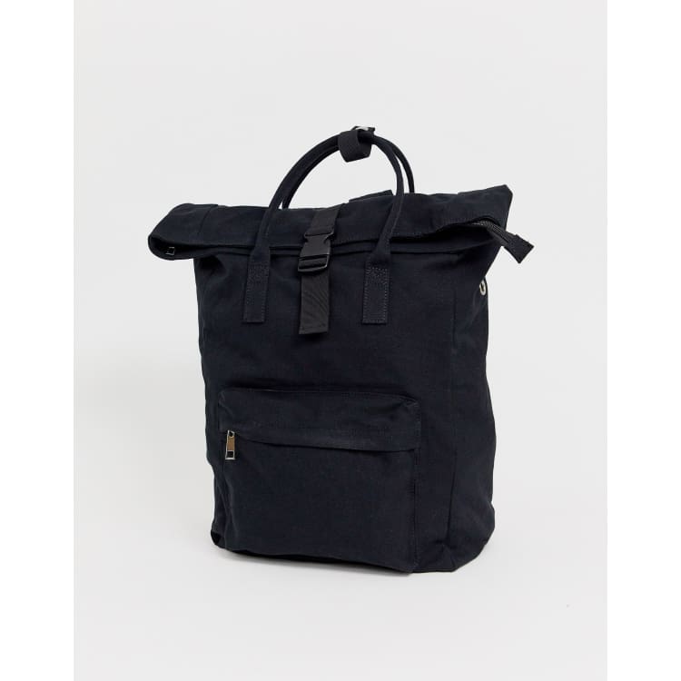 Asos design 2025 large canvas backpack