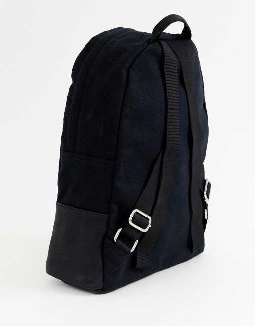 ASOS DESIGN large canvas backpack