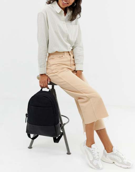 Asos design 2025 large canvas backpack