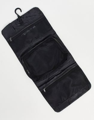 ASOS DESIGN large roll wash bag in black | ASOS