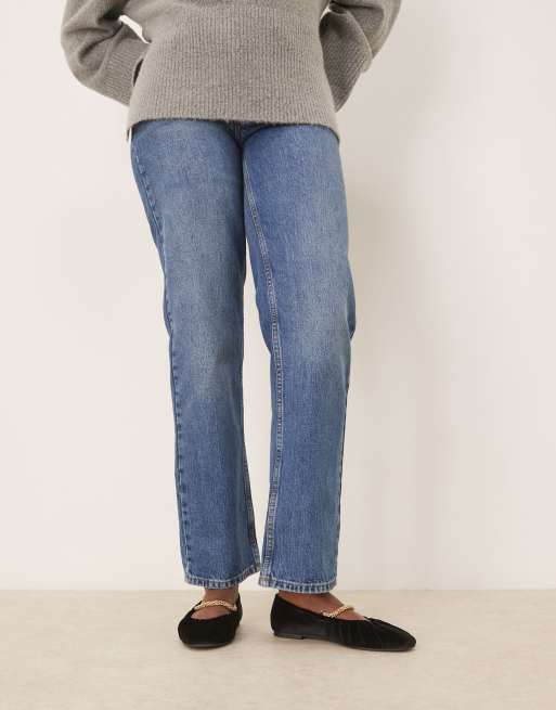 ASOS DESIGN - Lark - Sorte Mary Jane-ballerinaer i velour med kædedetalje, 3 af 4