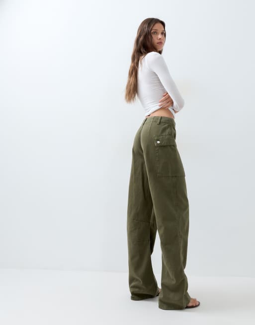 ASOS DESIGN lässige Cargo-Hose in Khaki, 5 von 5