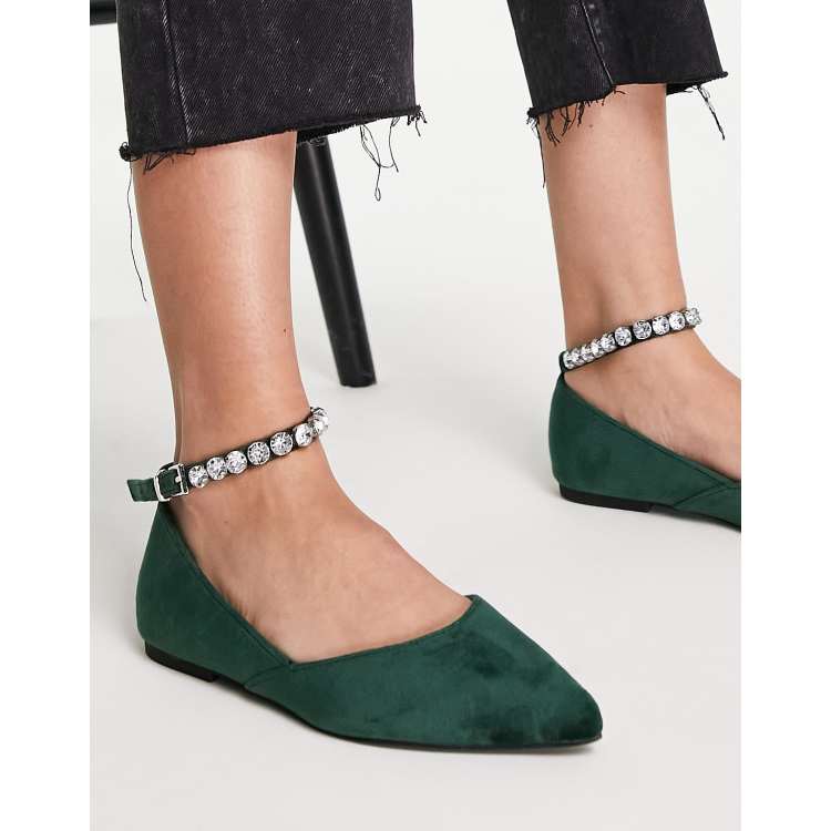 Ankle on sale ballet flats