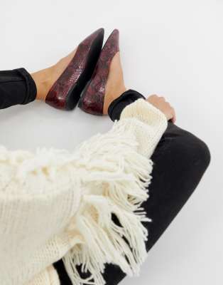 ballerines plates pointues