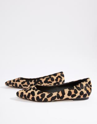 ballerines pointues leopard