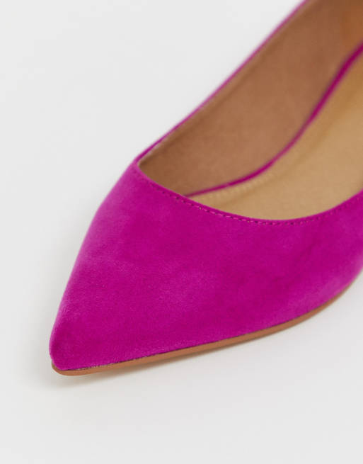 Fuchsia hotsell flat shoes