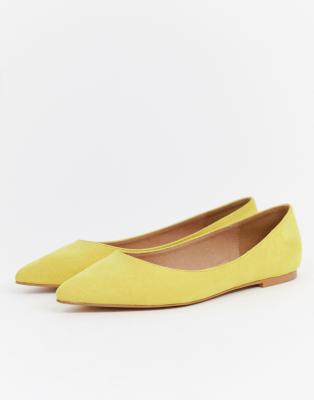 asos yellow shoes