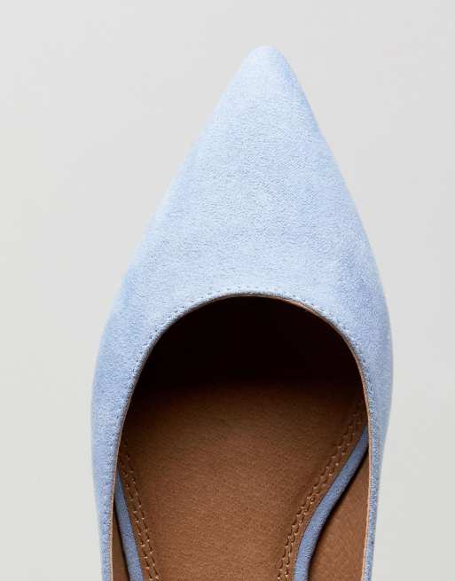 Asos design latch on sale pointed ballet flats