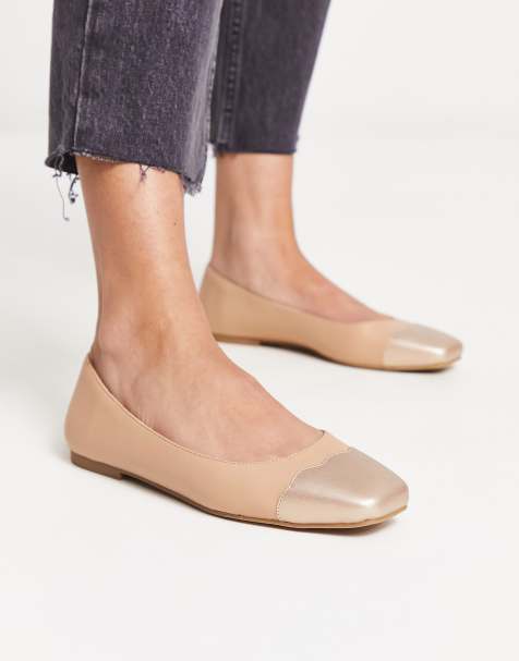 Asos miles pointed 2025 flat shoes