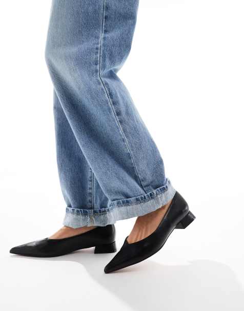 ASOS DESIGN - Lavinia - Ballerina's met hak in zwart - view 1