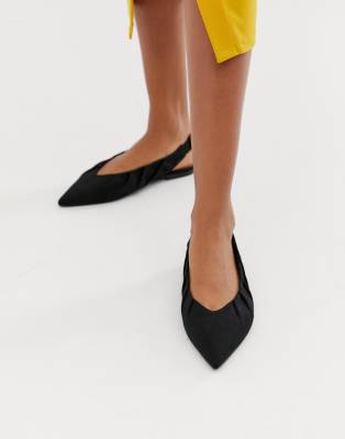 ASOS DESIGN Lea slingback ballet flats 