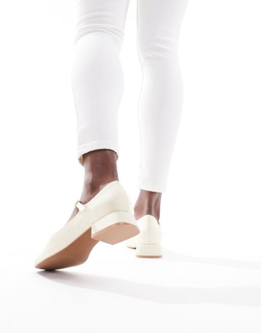 ASOS DESIGN - Lead - Ballerine Mary Jane gialle con tacco, 2 di 4