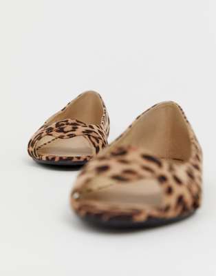 asos leopard loafers