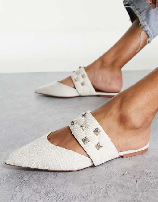 Womens hot sale studded mules