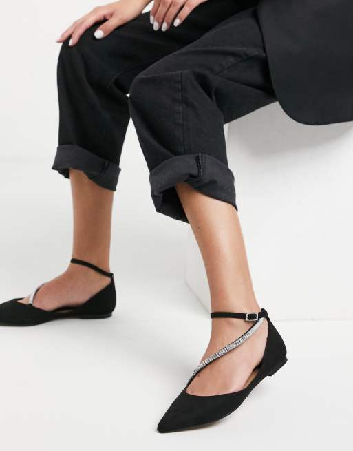 Asos discount black flats