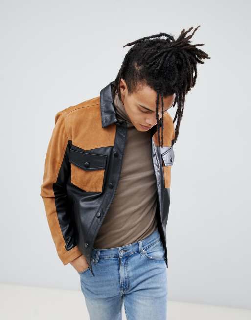 Asos mens clearance suede jacket